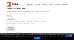 Desktop Screenshot of kies-air.com