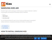 Tablet Screenshot of kies-air.com